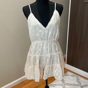 Among the Stars Cream Romper